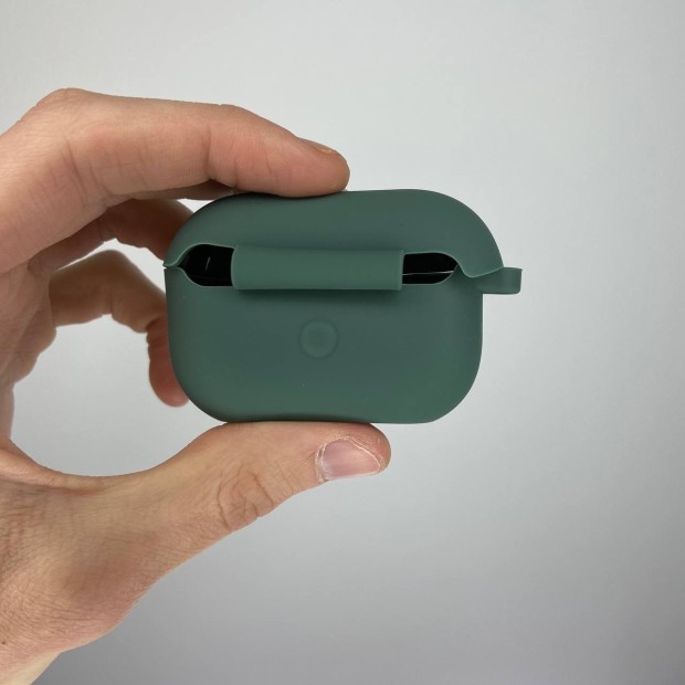 Чехол для наушников Full Silicone Case Apple AirPods Pro 2 (Pine Green)