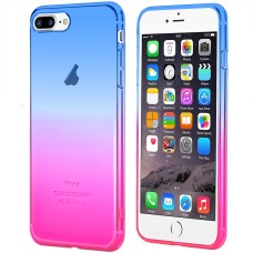 Силикон WS Gradient Apple iPhone 7 Plus / 8 Plus (Blue & Pink )
