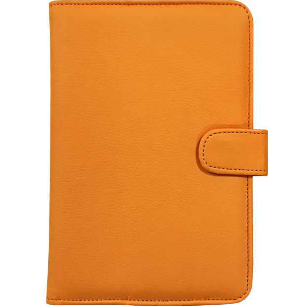 Чехол-книжка Universal Leather Pad 7 (Оранжевый)