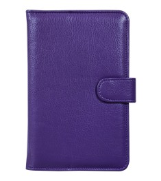 Чехол-книжка Universal Leather Pad 7" (Фиолетовый)
