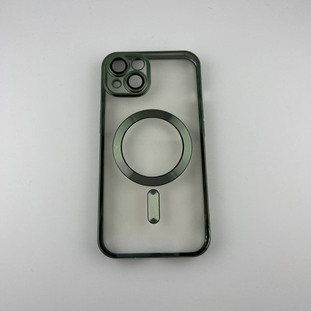 Чехол UMKU Shining with MagSafe Apple iPhone 13 (Green)