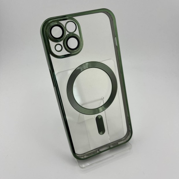 Чехол UMKU Shining with MagSafe Apple iPhone 13 (Green)