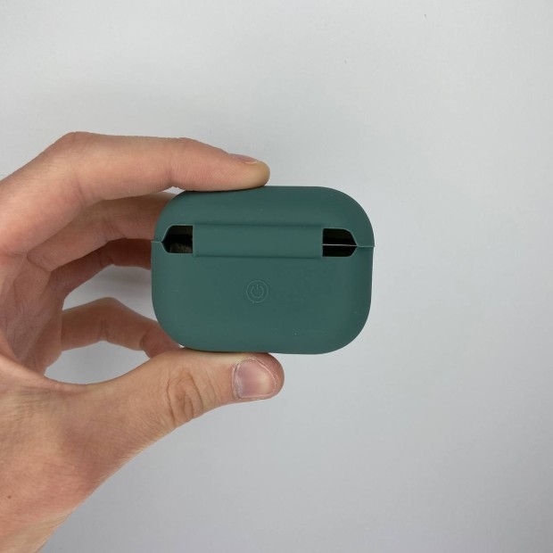 Чехол для наушников Full Silicone Case with Microfiber Apple AirPods Pro 2 (Pine Green)