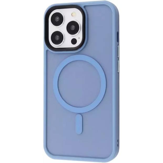 Чехол WAVE Matte Insane Case with MagSafe iPhone 13 (Sierra Blue)