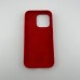 Чехол Silicone Case with MagSafe Apple iPhone 14 Pro (Red)