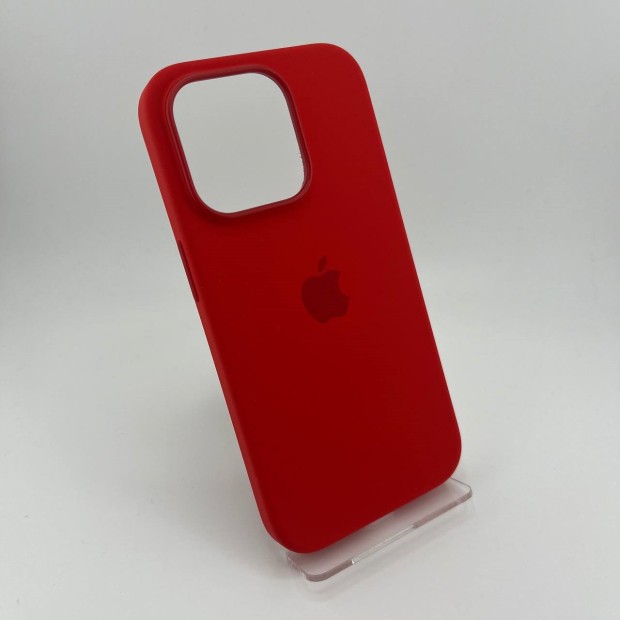 Чехол Silicone Case with MagSafe Apple iPhone 14 Pro (Red)