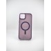 Накладка Totu Space Magsafe Apple iPhone 15 Plus (Тёмно-фиолетовый)