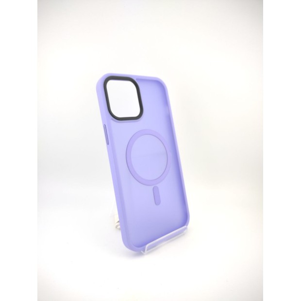 Чехол WAVE Matte Insane Case with MagSafe iPhone 12 Pro Max (Light Purple)