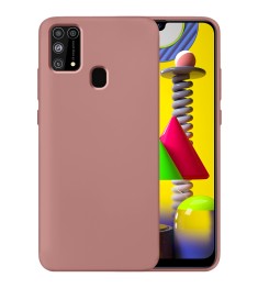 Силикон Original 360 Case Samsung Galaxy M31 (2020) (Пудровый)