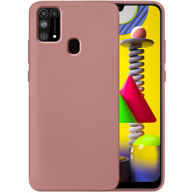 Силикон Original 360 Case Samsung Galaxy M31 (2020) (Пудровый)