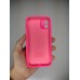 Силикон Original Square RoundCam Case Apple iPhone 11 (31) Barbie Pink