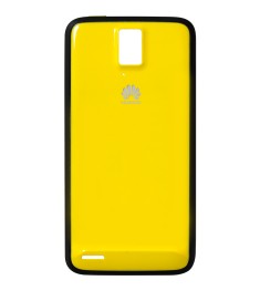 Чехол Huawei Ascend D1 Quad (Чёрно-желтый)