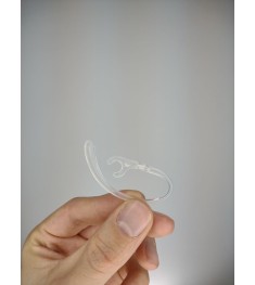 Дужка заушная поворотная пластиковая для Bluetooth-гарнитуры (6мм) (Прозрачная)
