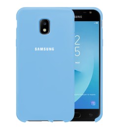 Силикон Original Case HQ Samsung Galaxy J3 (2017) J330 (Светло-голубой)