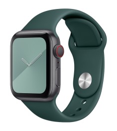 Ремешок Apple Watch Silicone 42 / 44 / 49mm (03) Dark Olive