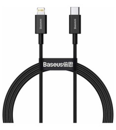 USB-кабель Baseus Superior PD 20W (2m) (Type-C to Lightning) (Чёрный) CATLYS-C01..
