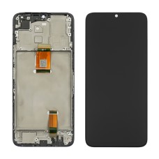 Дисплей для Huawei Honor X6A с чёрным тачскрином и корпусной рамкой