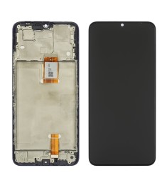 Дисплей для Huawei Honor X7A с чёрным тачскрином и корпусной рамкой
