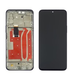 Дисплей для Huawei Honor X8 с чёрным тачскрином и чёрной корпусной рамкой