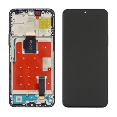 Дисплей для Huawei Honor X8A с чёрным тачскрином и чёрной корпусной рамкой