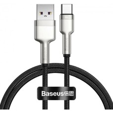 USB-кабель Baseus Metal Data 66W (2m) (Type-C) (Чёрный) CAKF000201