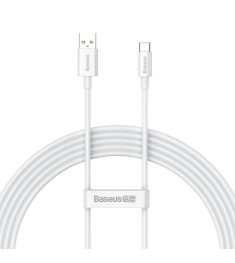 USB-кабель Baseus Superior 100W (2m) (Type-C) (Белый) P10320102214-03