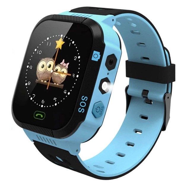 Детские смарт-часы Smart Baby Watch GM9 (Black-Blue)