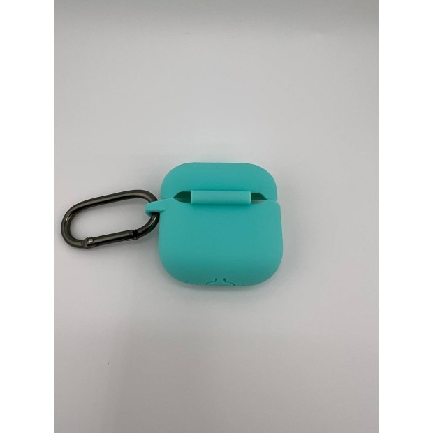 Чехол для наушников Full Silicone Case Apple AirPods 4 (23) Sea Blue