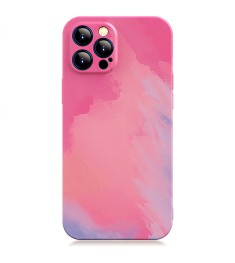 Силикон WAVE Watercolor Case iPhone 12 Pro Max (pink/purple)