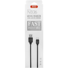 USB-кабель XO NB36 (MicroUSB) (Чёрный)