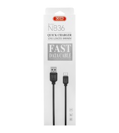 USB-кабель XO NB36 (MicroUSB) (Чёрный)
