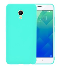 Силиконовый чехол Multicolor Meizu M6S (бирюзовый)