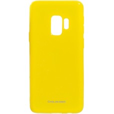 Силиконовый чехол Molan Shining Samsung S9 (Жёлтый)