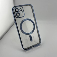 Чехол UMKU Shining with MagSafe Apple iPhone 12 (Sierra Blue)