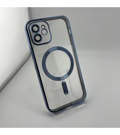 Чехол UMKU Shining with MagSafe Apple iPhone 12 (Sierra Blue)