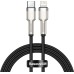 USB-кабель Baseus Metal Data 20W (1m) (Type-C to Lightning) (Чёрный) CATLJK-A01