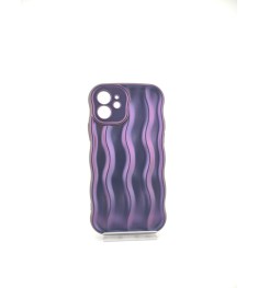 Чехол WAVE Lines Case Apple iPhone 12 (Purple)