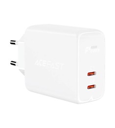 СЗУ-адаптер Acefast A9 40W PD QC 2Type-C 3A (Белый)