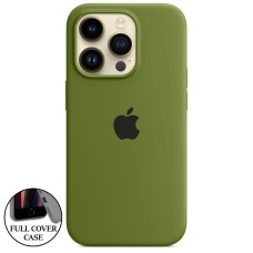Силикон Original Round Case Apple iPhone 14 Pro (46) Deep Green