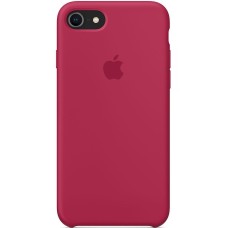 Чехол Silicone Case Apple iPhone 7 / 8 (Rose Red)