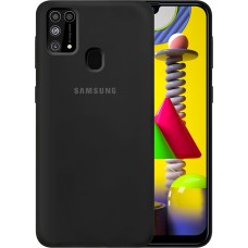 Силикон Original Case Samsung Galaxy M31 (2020) (Чёрный)