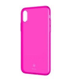Накладка Baseus ARAPIPH-8B iPhone X (розовый)
