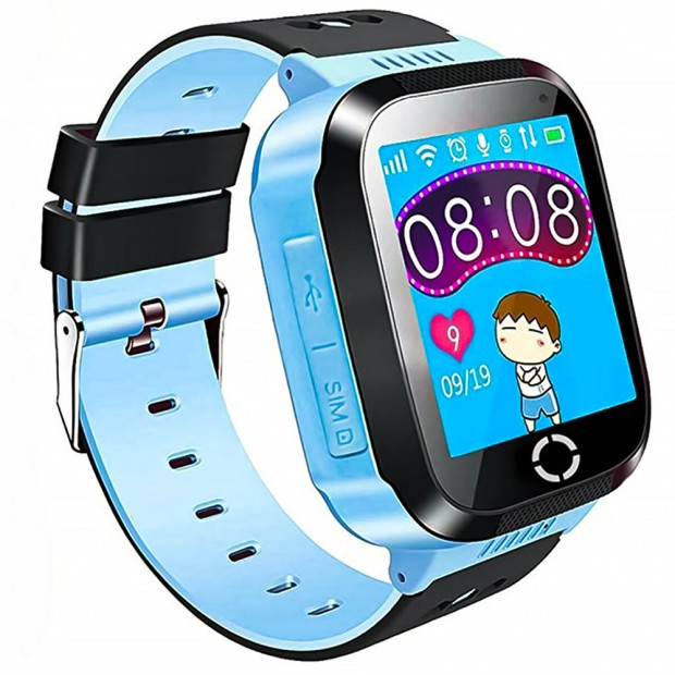 Детские смарт-часы Smart Baby Watch A15S GPS (Blue)