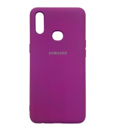 Силикон Original Case (HQ) Samsung Galaxy A10s (2019) (Сиреневый)