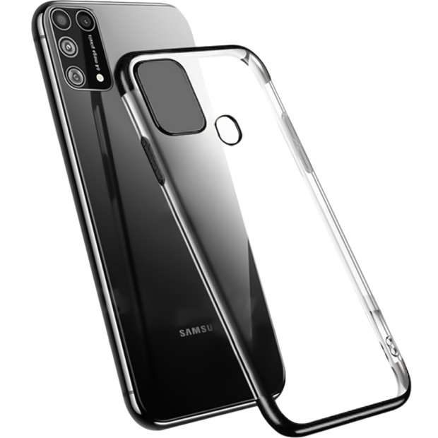 Силикон UMKU Line Samsung Galaxy M31 (2020) (Чёрный)