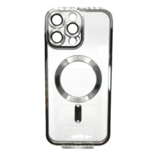 Чехол UMKU Shining with MagSafe Apple iPhone 16 Pro Max (Silver)