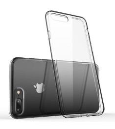 Силиконовый чехол QU Case Apple iPhone 7 Plus / 8 Plus (Прозрачный)