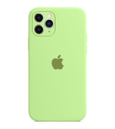 Силикон Original RoundCam Case Apple iPhone 11 Pro Max (10) Mint