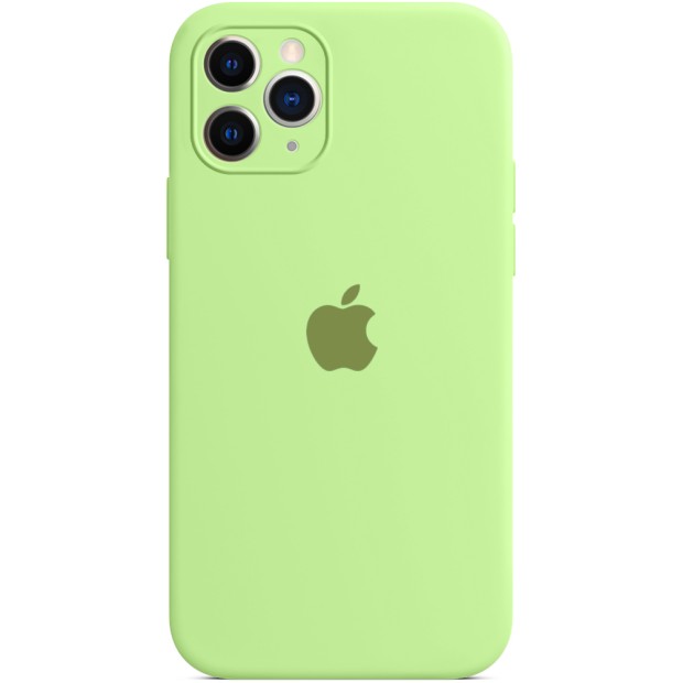 Силикон Original RoundCam Case Apple iPhone 11 Pro Max (10) Mint