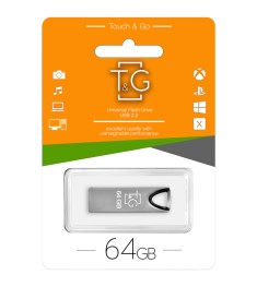 USB флеш-накопитель Touch & Go 117 Metal Series 64Gb (Короткая)